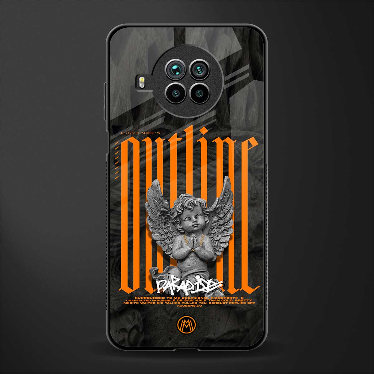 outline glass case for mi 10i image
