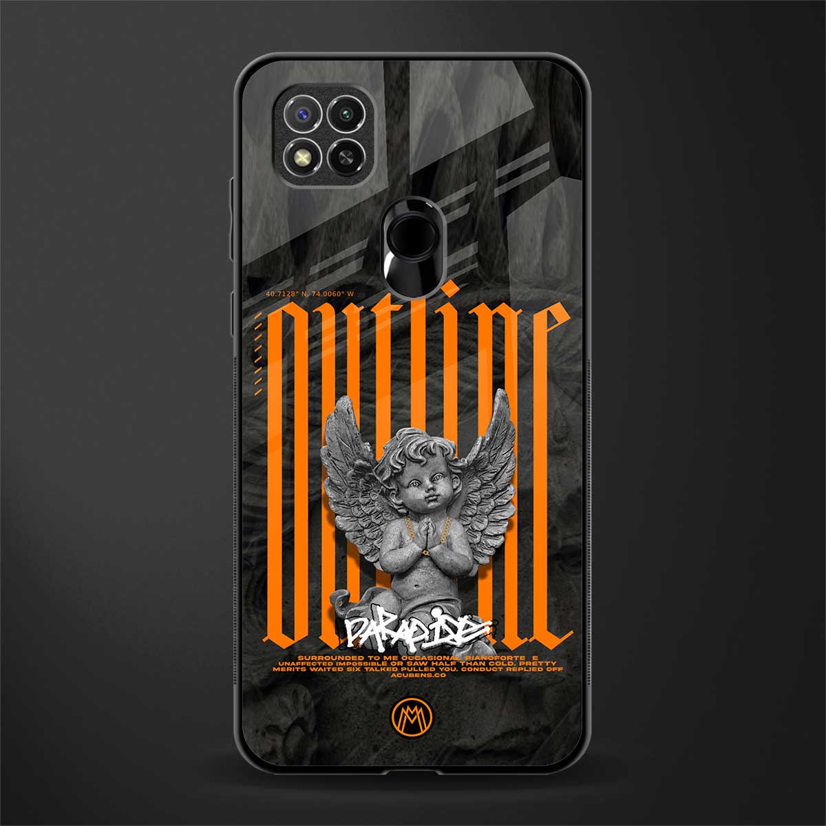 outline glass case for poco c31 image