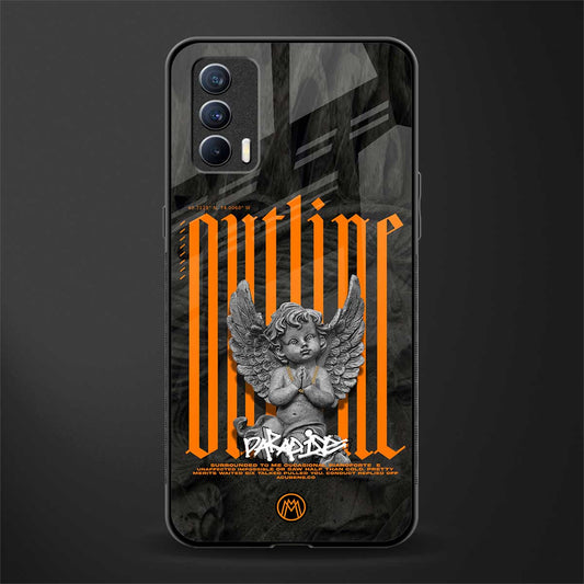 outline glass case for realme x7 image