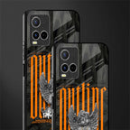 outline glass case for vivo y21s image-2