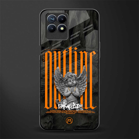 outline glass case for realme 8i image