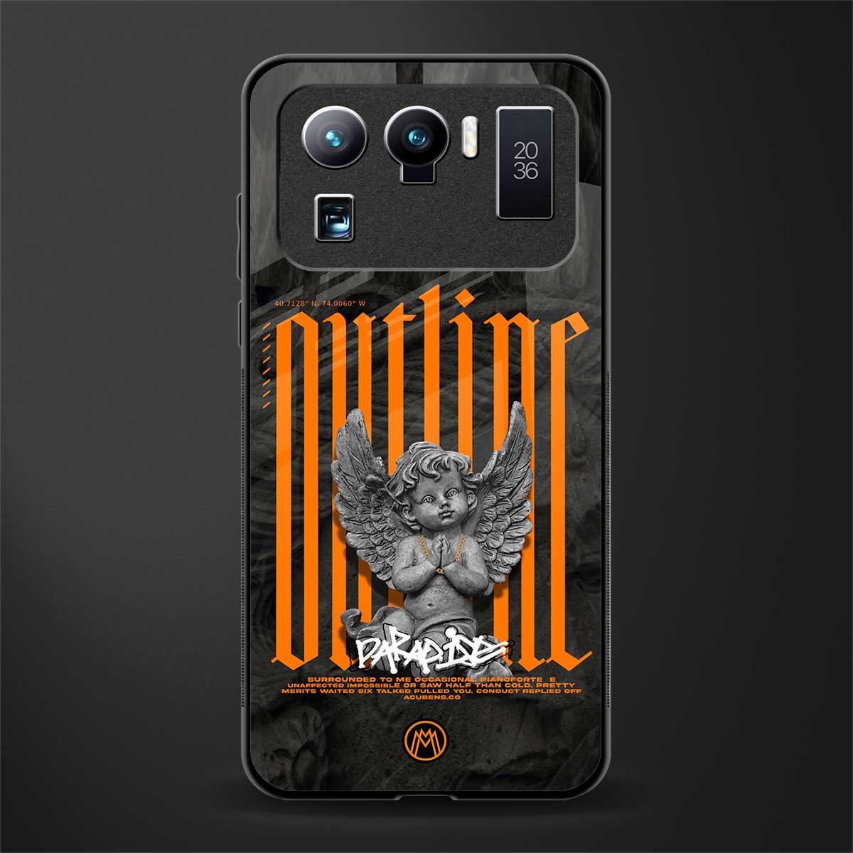 outline glass case for mi 11 ultra 5g image