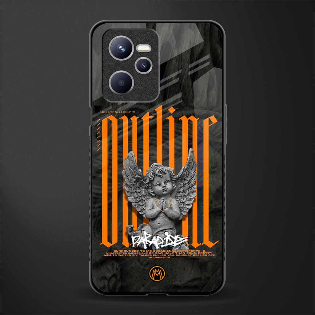 outline glass case for realme c35 image