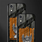 outline glass case for iphone xr image-2