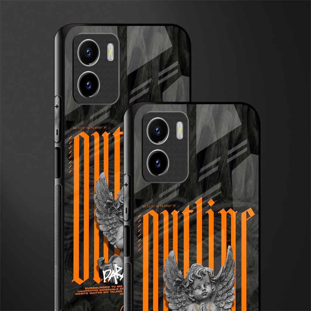 outline glass case for vivo y15s image-2