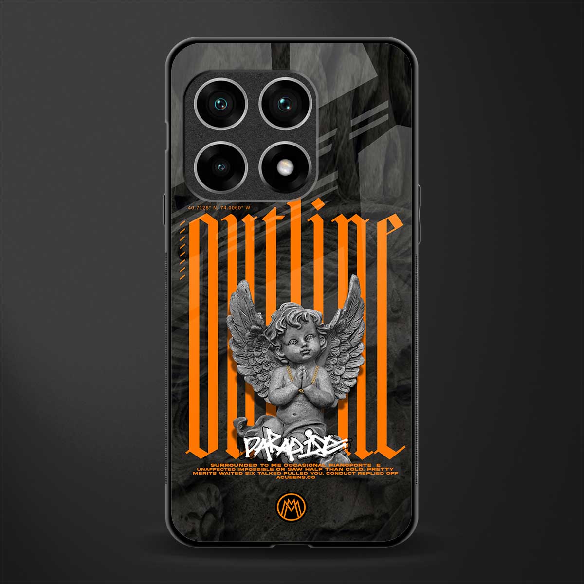 outline glass case for oneplus 10 pro 5g image