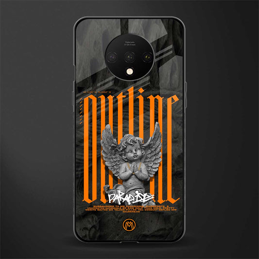 outline glass case for oneplus 7t image