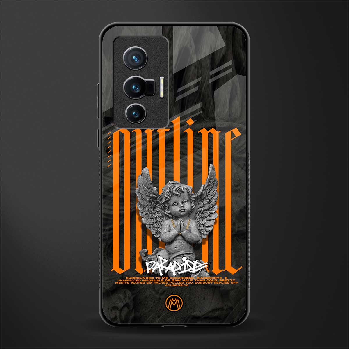 outline glass case for vivo x70 image