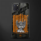 outline glass case for samsung galaxy note 10 lite image