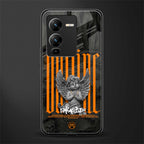 outline back phone cover | glass case for vivo v25 pro 5g