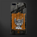 outline glass case for iphone 8 plus image