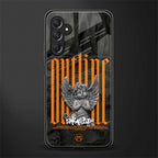 outline back phone cover | glass case for samsun galaxy a24 4g