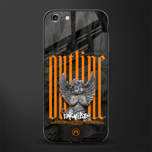 outline glass case for iphone 6s image