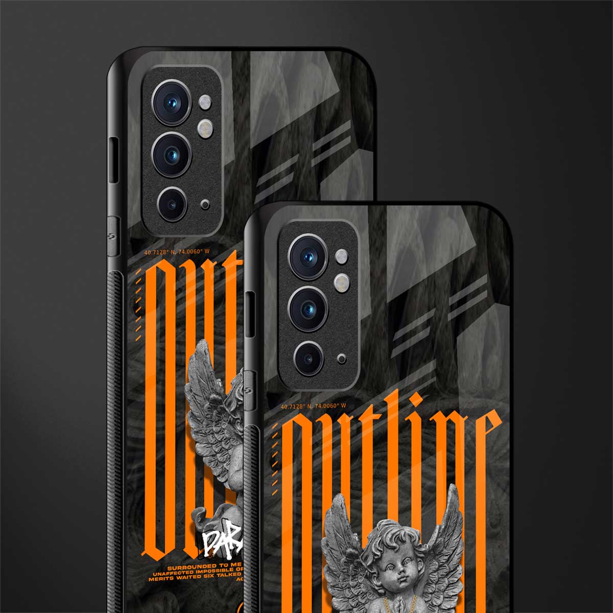 outline glass case for oneplus 9rt image-2