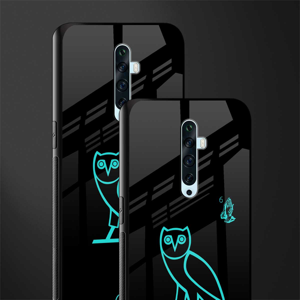 ovo glass case for oppo reno 2f image-2