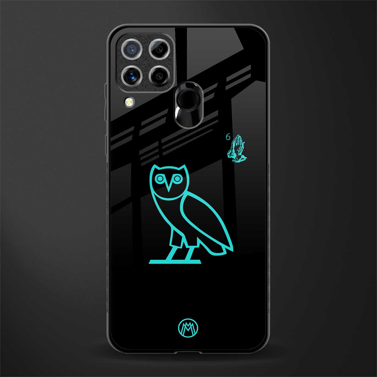 ovo glass case for realme c15 image