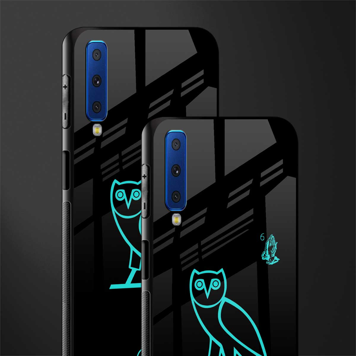 ovo glass case for samsung galaxy a7 2018 image-2