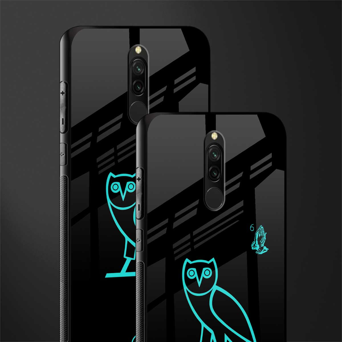 ovo glass case for redmi 8 image-2