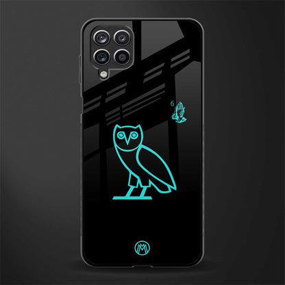 ovo back phone cover | glass case for samsung galaxy a22 4g