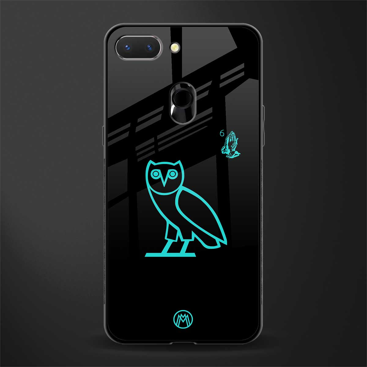 ovo glass case for oppo a5 image