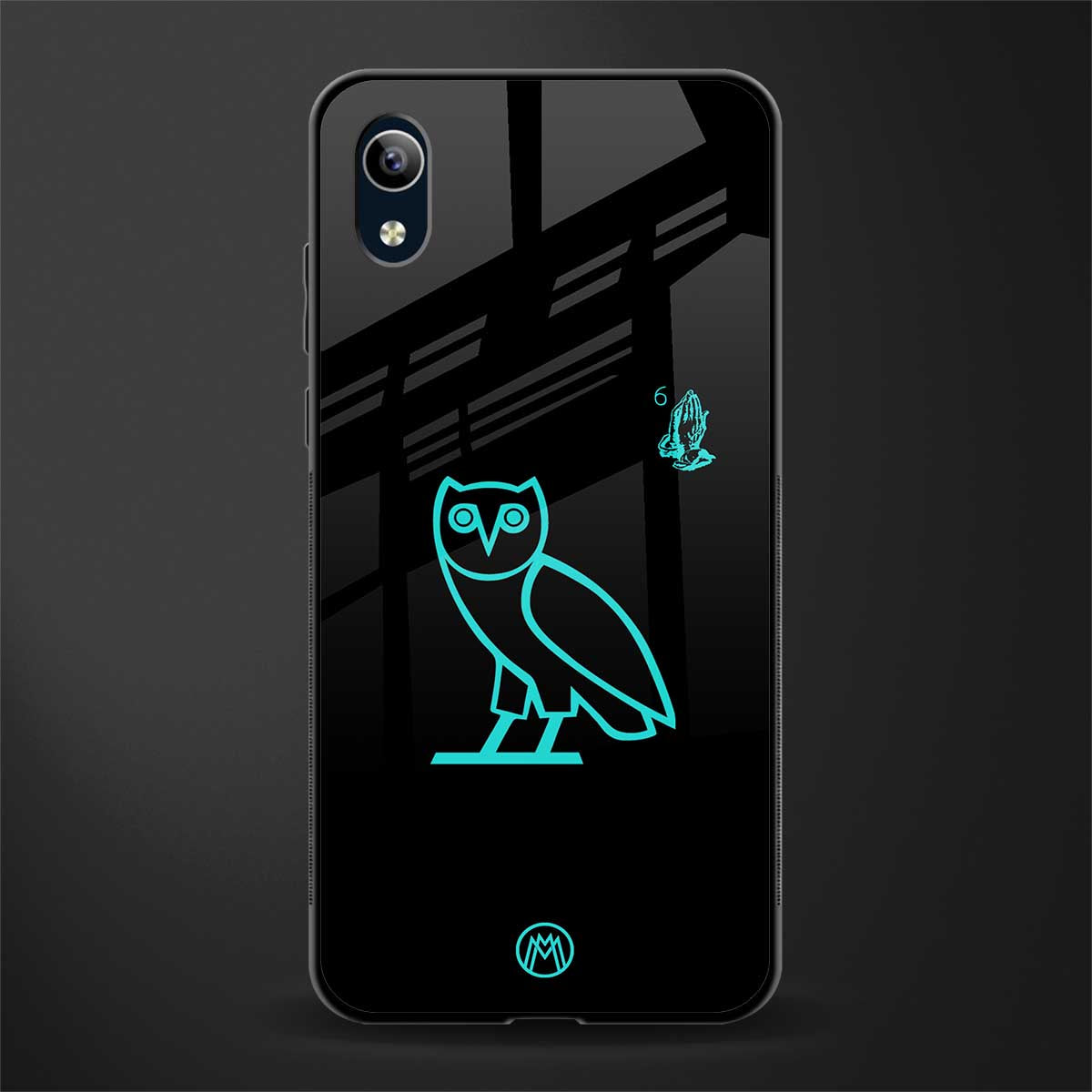ovo glass case for vivo y1s without fingerprint image