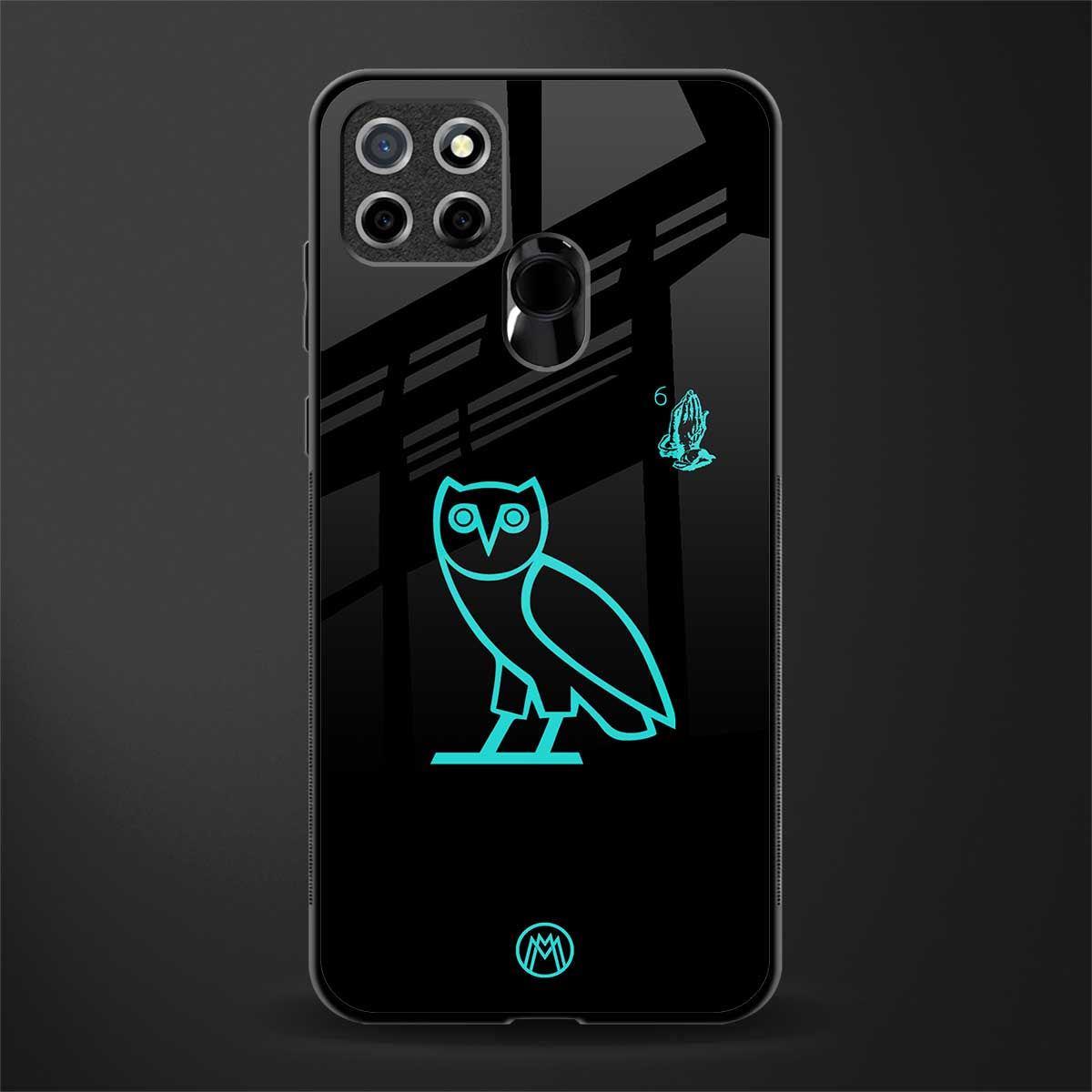 ovo glass case for realme narzo 30a image