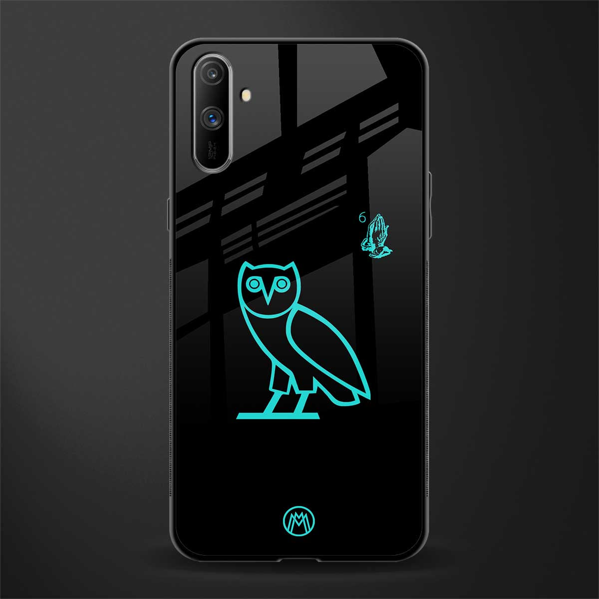 ovo glass case for realme c3 image