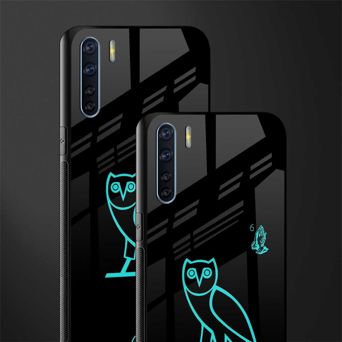 ovo glass case for oppo f15 image-2