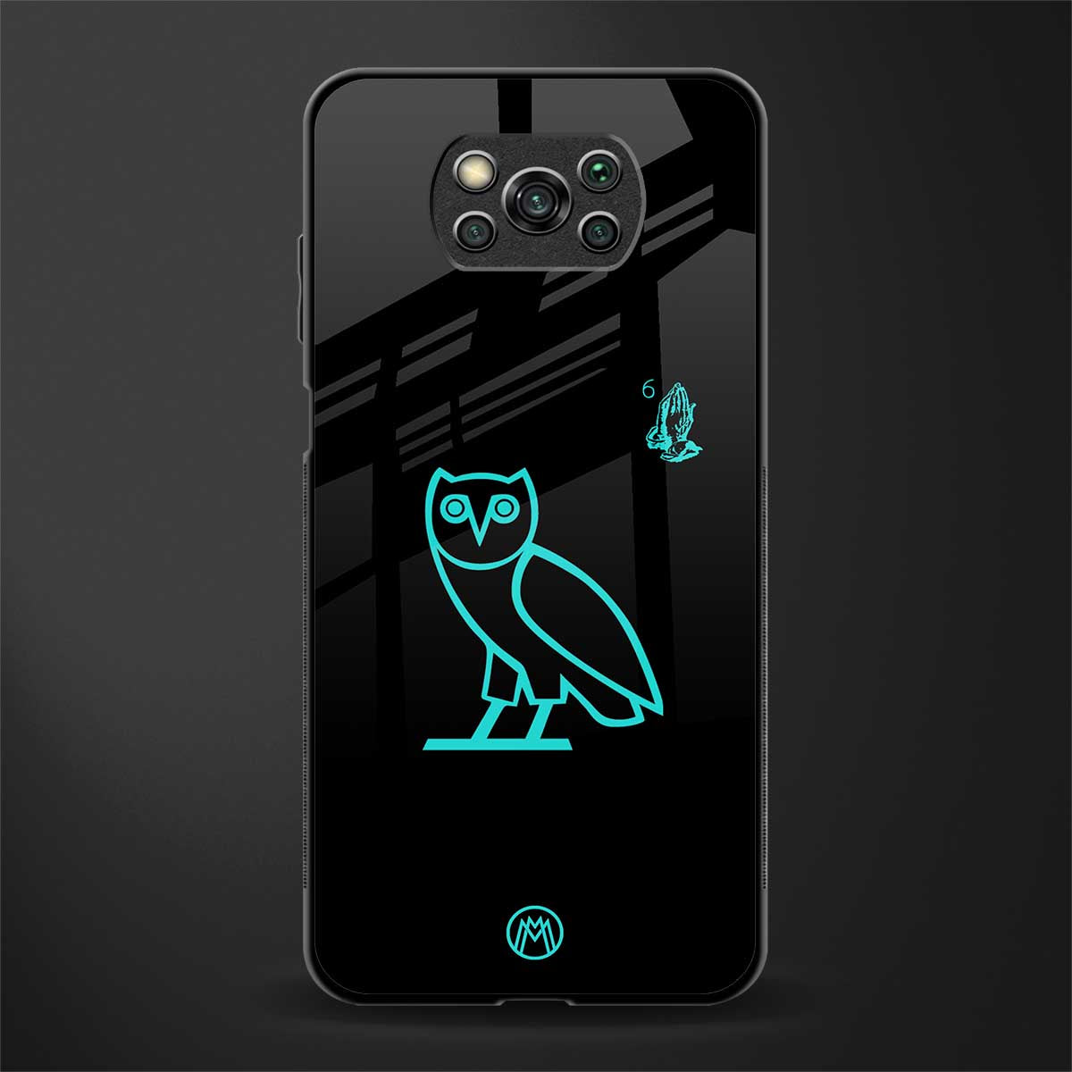 ovo glass case for poco x3 image