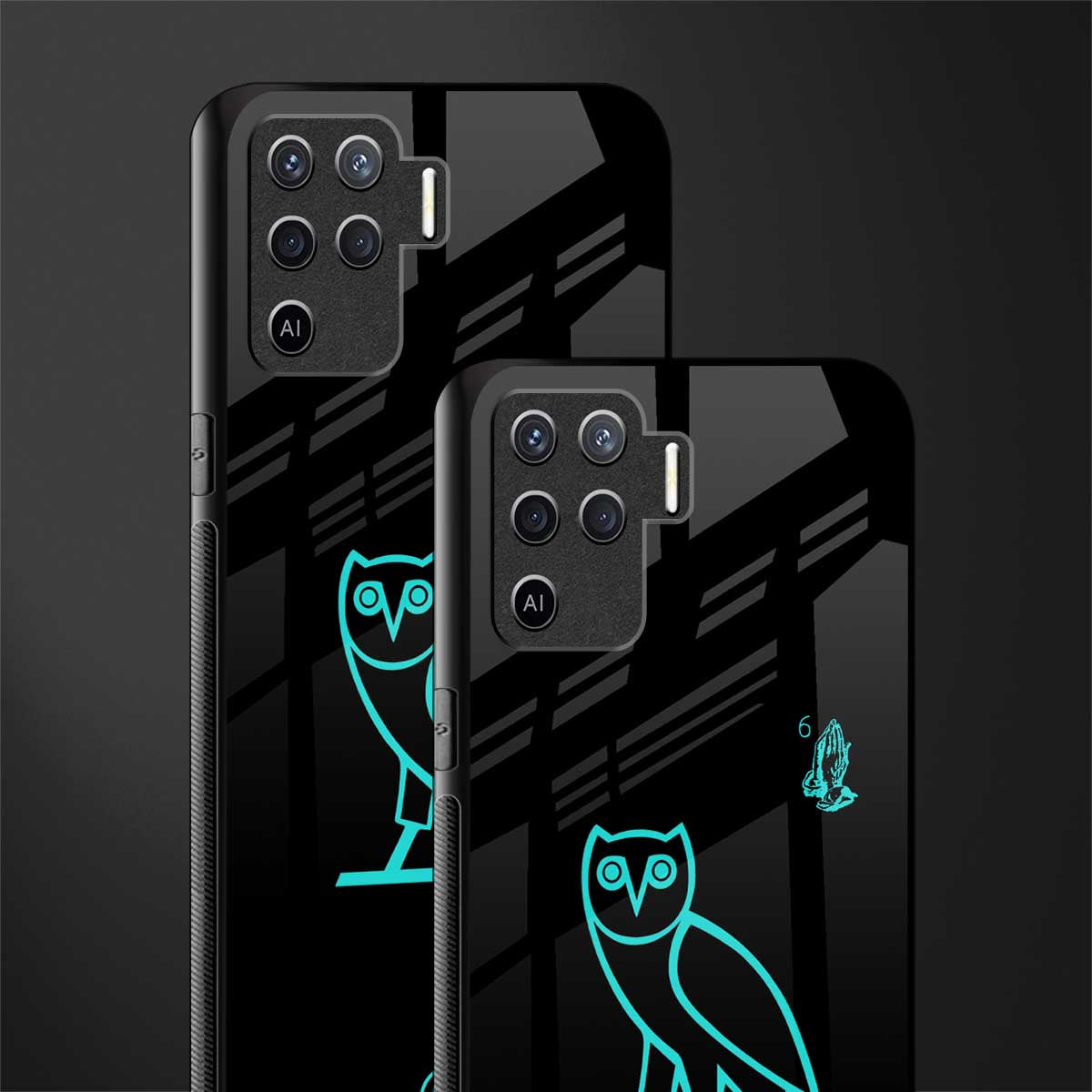 ovo glass case for oppo f19 pro image-2