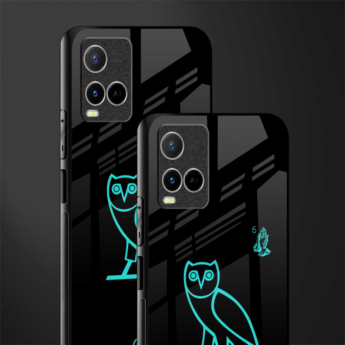 ovo glass case for vivo y21s image-2