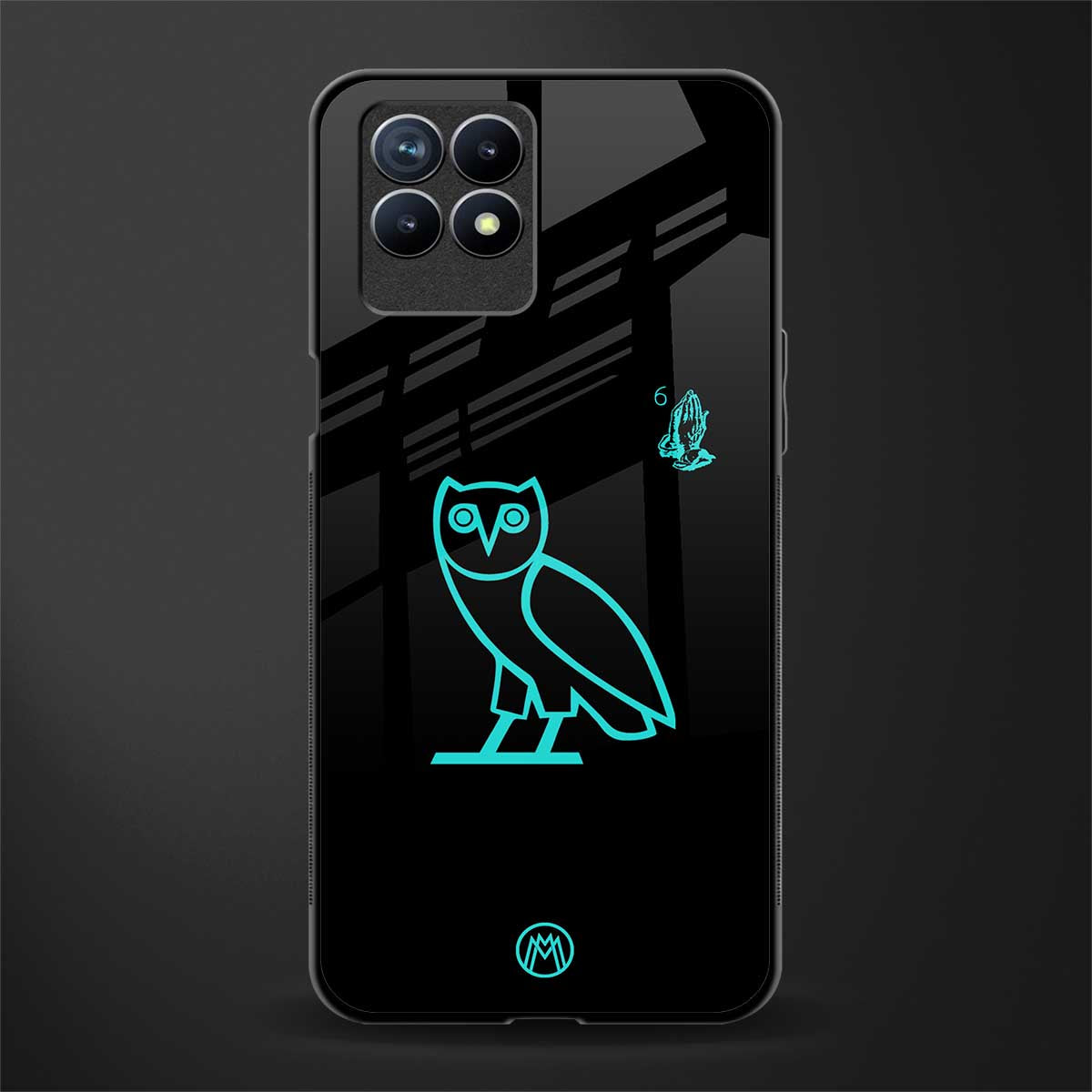 ovo glass case for realme narzo 50 image