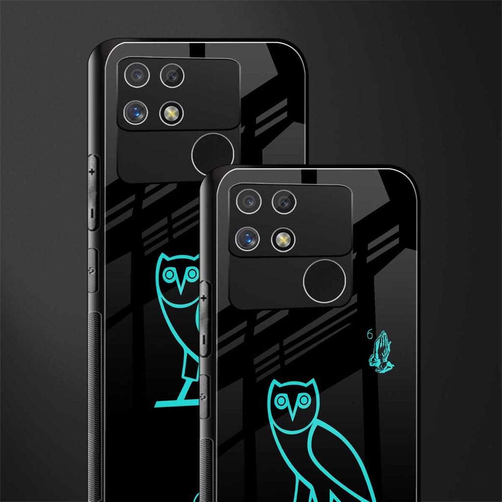 ovo back phone cover | glass case for realme narzo 50a