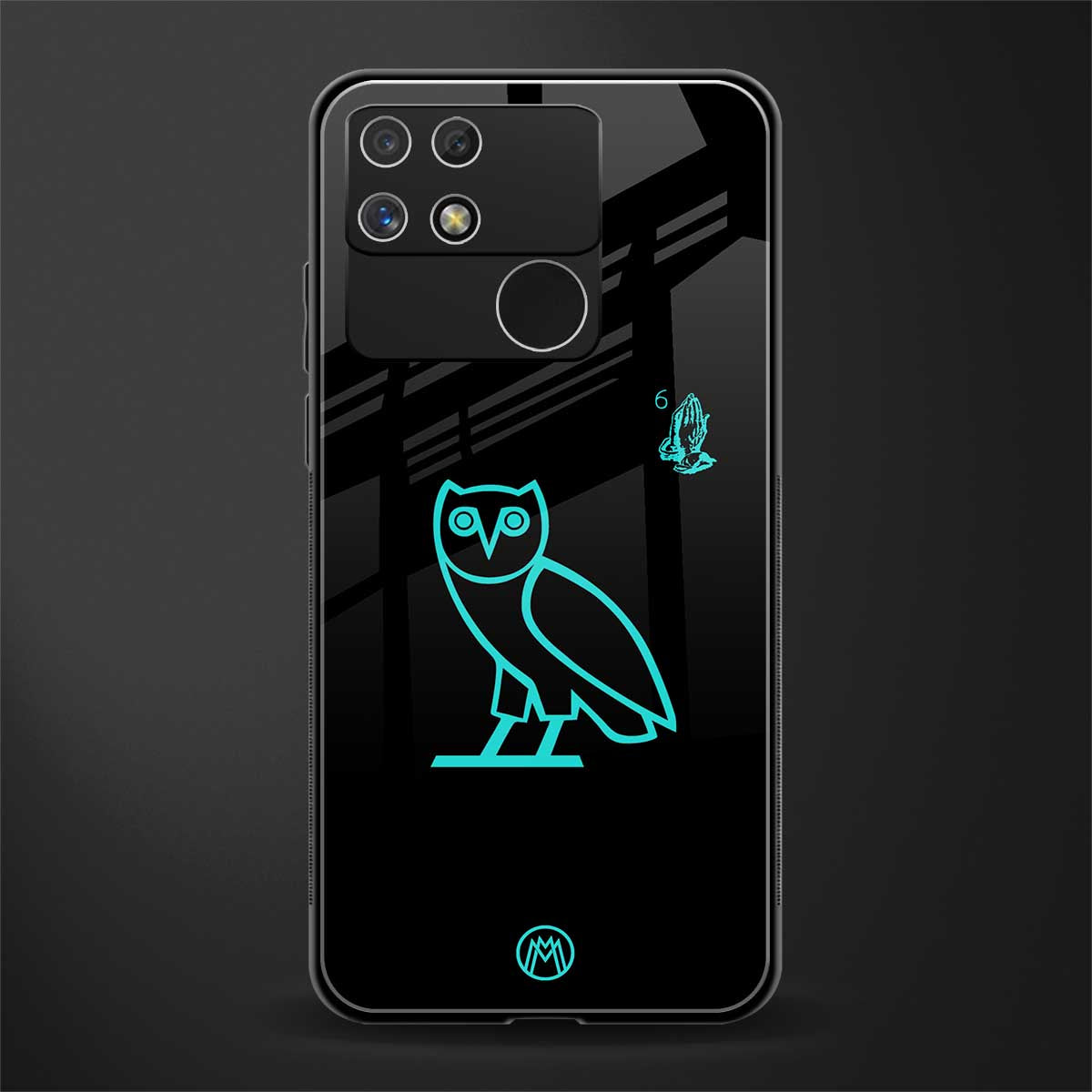 ovo back phone cover | glass case for realme narzo 50a