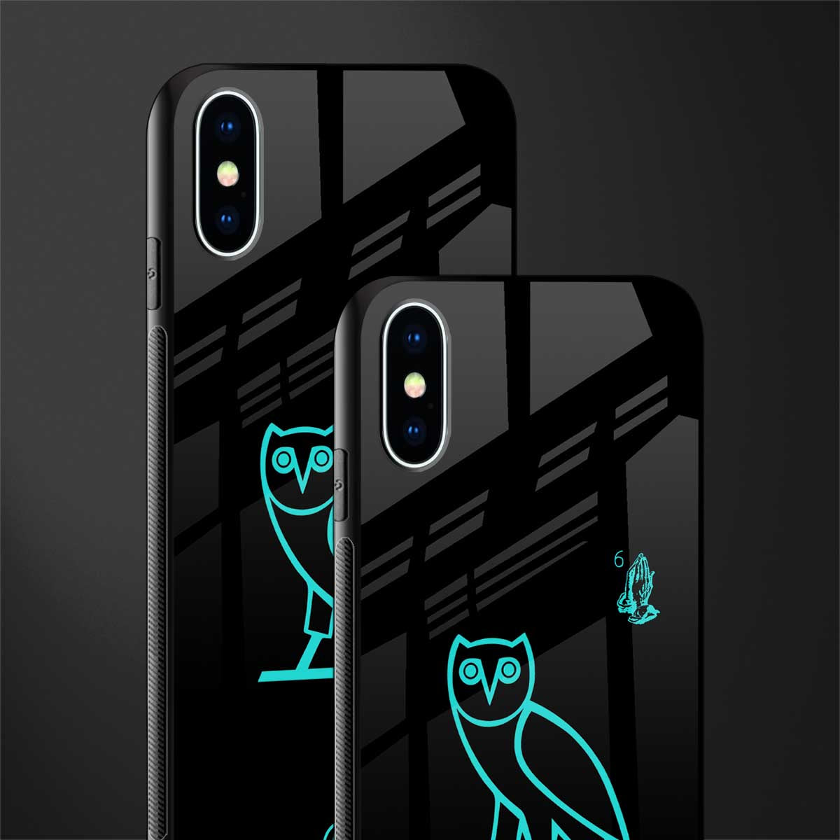 ovo glass case for iphone xs image-2