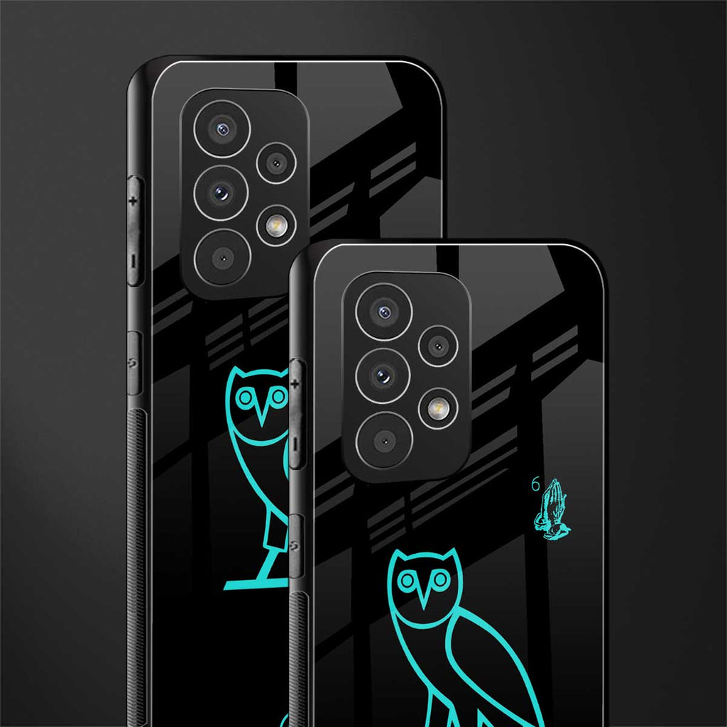 ovo back phone cover | glass case for samsung galaxy a73 5g