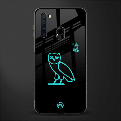 ovo glass case for samsung a21 image