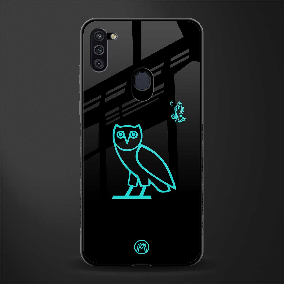 ovo glass case for samsung galaxy m11 image