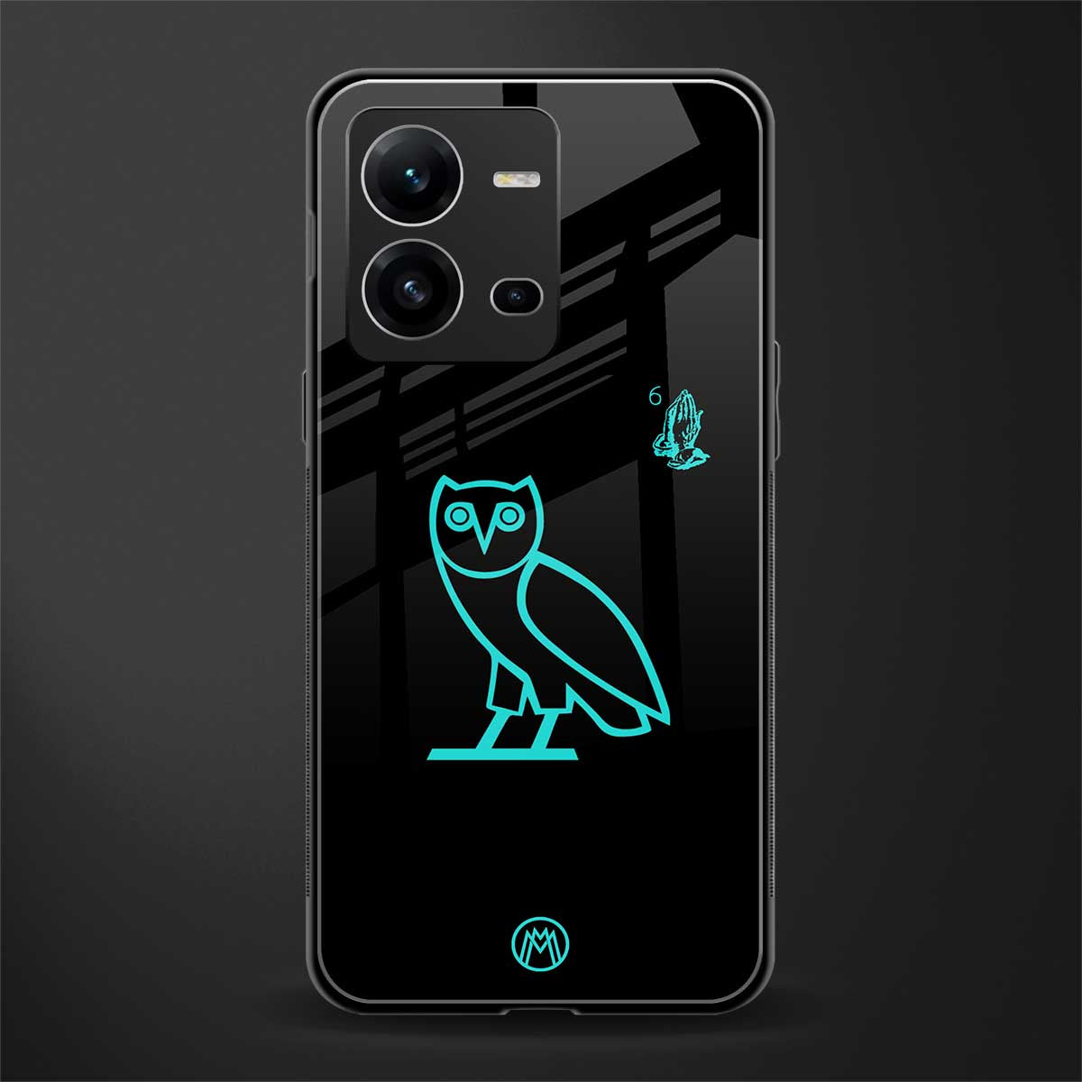 ovo back phone cover | glass case for vivo v25-5g