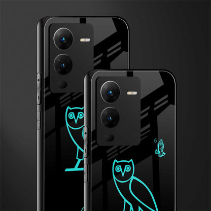 ovo back phone cover | glass case for vivo v25 pro 5g