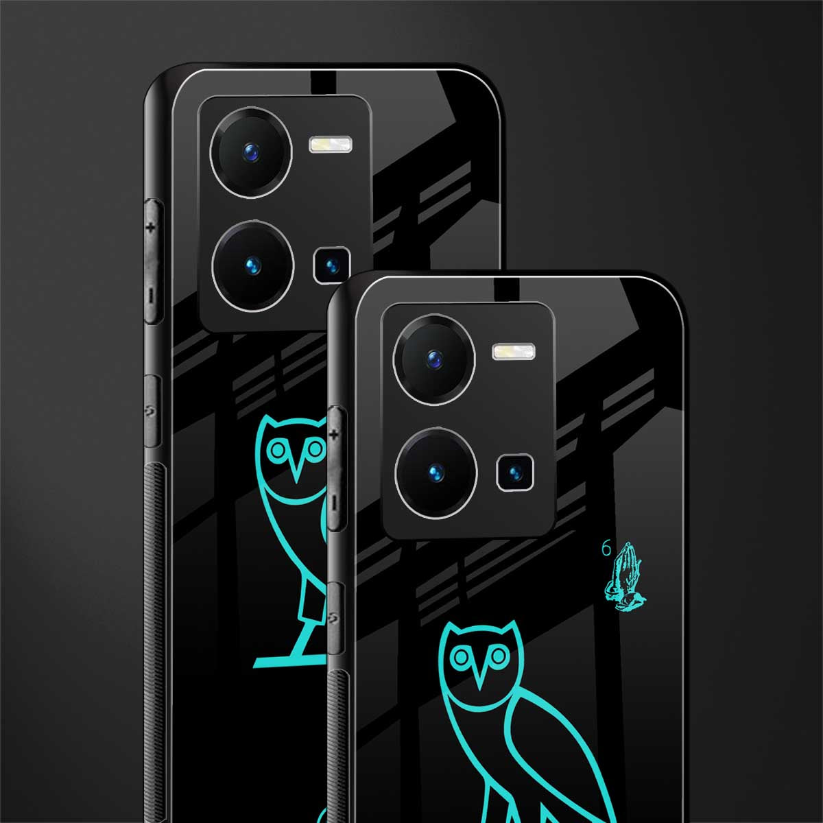 ovo back phone cover | glass case for vivo y35 4g