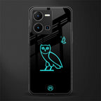 ovo back phone cover | glass case for vivo y35 4g