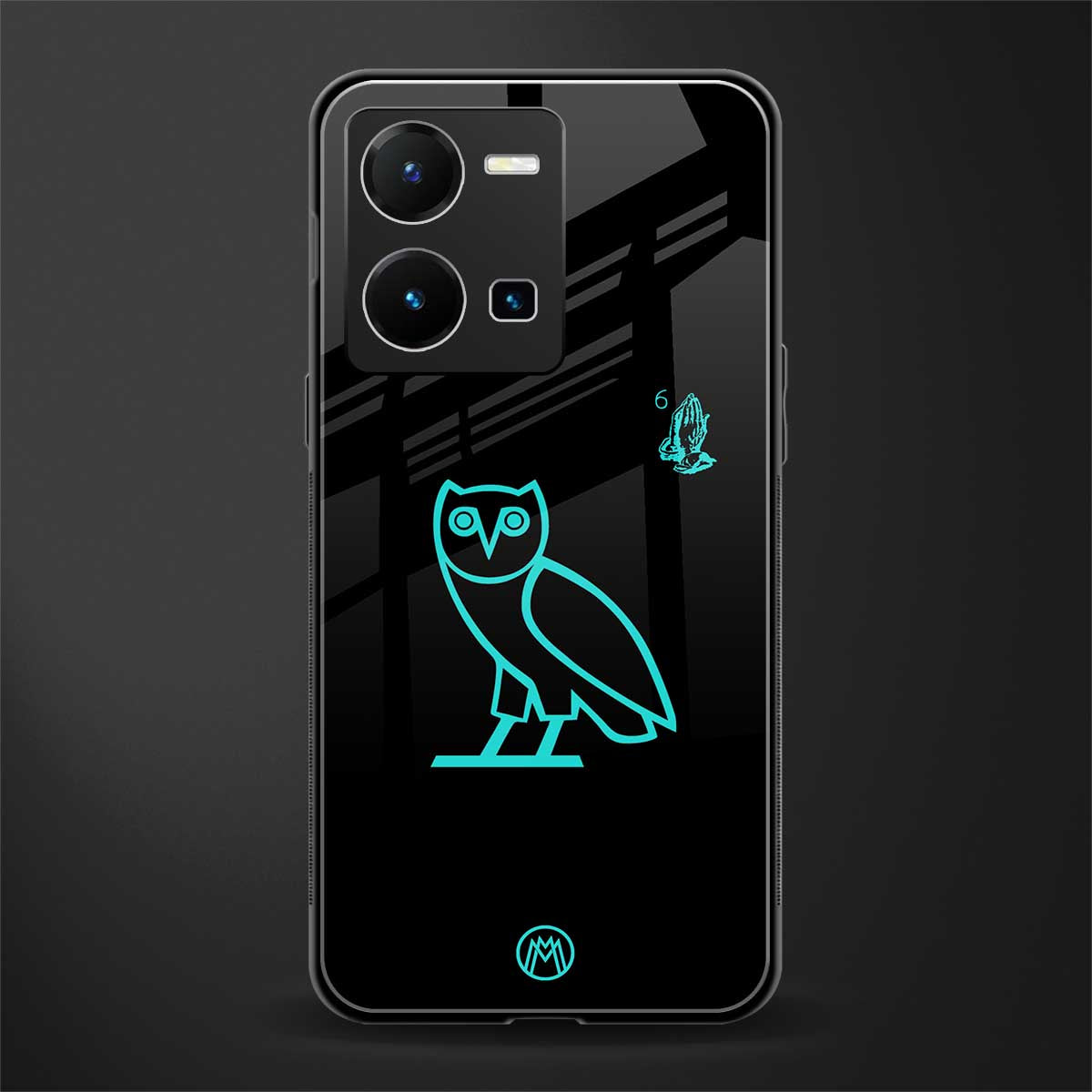 ovo back phone cover | glass case for vivo y35 4g