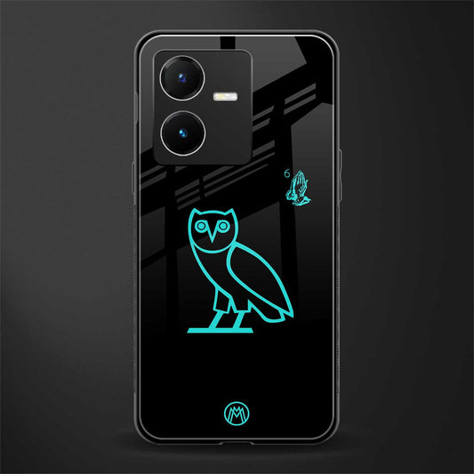 ovo back phone cover | glass case for vivo y22
