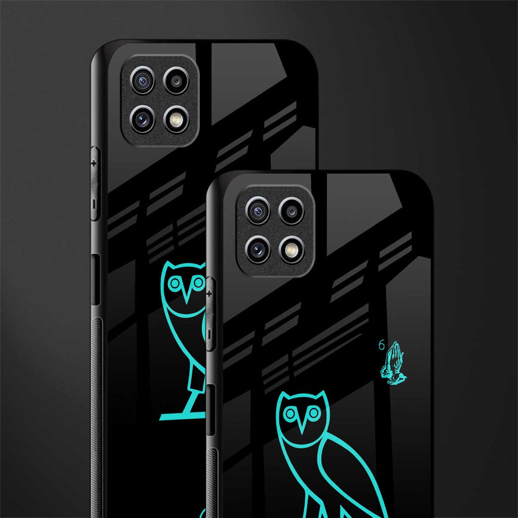 ovo back phone cover | glass case for samsung galaxy f42