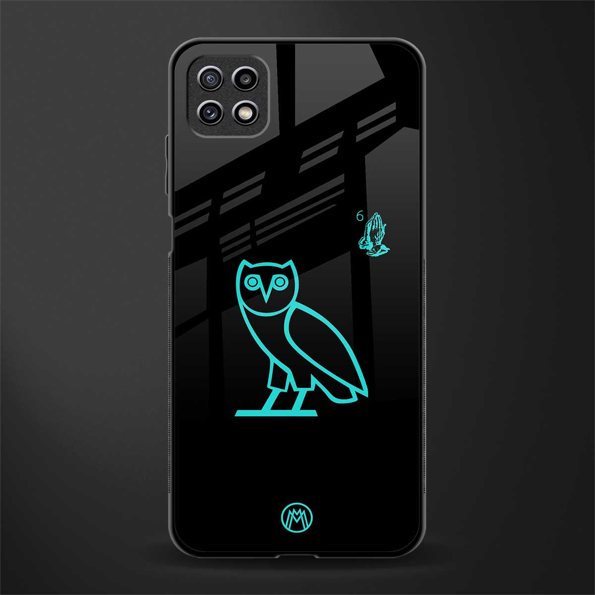 ovo back phone cover | glass case for samsung galaxy f42