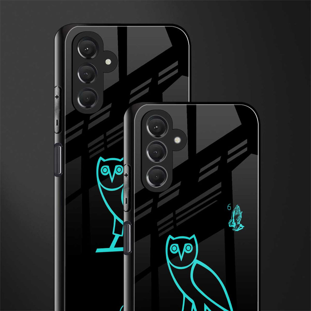 ovo back phone cover | glass case for samsun galaxy a24 4g