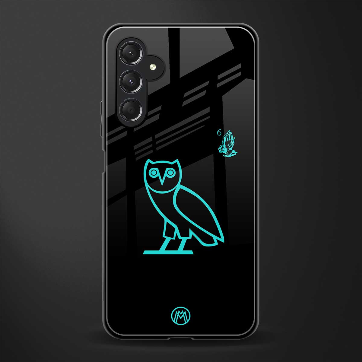 ovo back phone cover | glass case for samsun galaxy a24 4g
