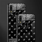 paisley black glass case for redmi 7redmi y3 image-2