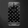paisley black glass case for redmi k20 pro image